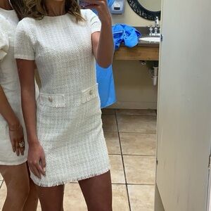 the cutest white dress!!